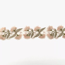Plankroad Pink Epheus High Quality Decorative Ribbon Trim by the yard