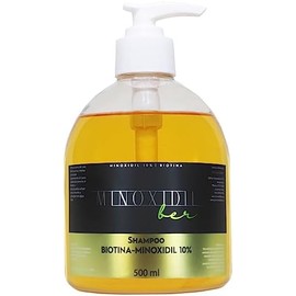 Shampoo Premium Minoxidilber unisex 10 con Biotina 500 ml
