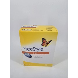 ABBOTT FreeStyle Lite Blood Glucose Meter kit For GLucose Care - NEW