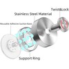Gooandi Suction Cup Hooks, Pack of 4 Towel Holders with