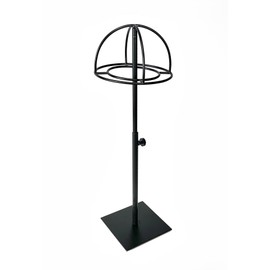 Clearco Decorative Mask Display Stand, Adjustable Height Artifact Metal Hat and Helmet Display Stand for Hats, Helmets, Masks, Wigs, Artifacts and other items.