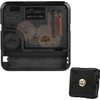 Black Clock Mechanism- Clock Parts Clock Movement Mechanism Replacement High