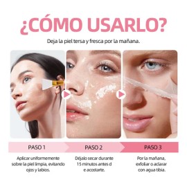 Nocturna Máscara De Gel Con Colágeno Hidrata Profundamente