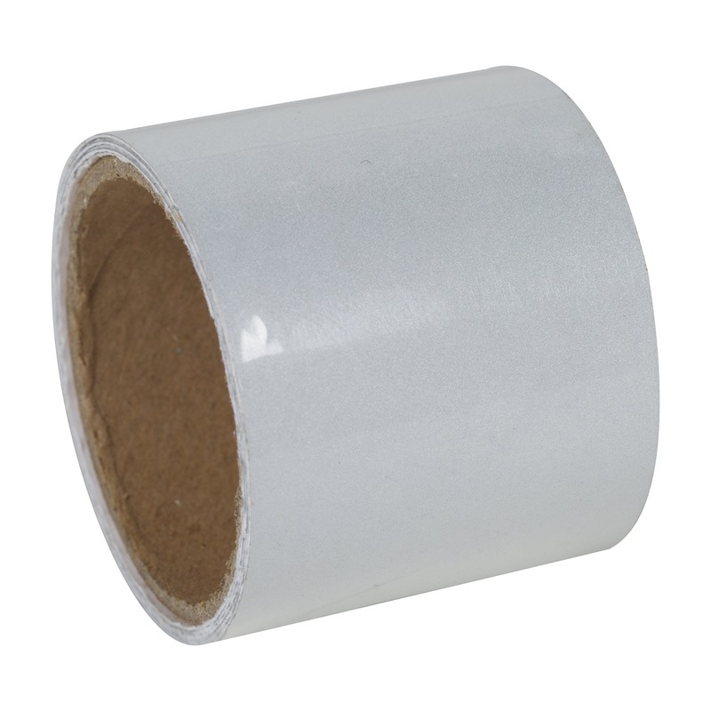 Duck Brand 896385 Self-Adhesive Reflective Tape, 1.5-Inch x 30-Inch Single