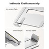 Zewwen Ergonomic & Adjustable Laptop Stand for Desk, Foldable &