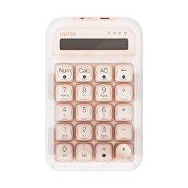 Lofree Foundation Tri-Mode Wireless Numpad White LED Backlight Compatible with MacOS, iOS, Windows, and Android