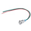 4 Sets PreWired Round LEDs Waterproof 2Color Indicator Light Common