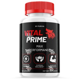 Vital Prime Pills - Vital Prime Original Supplement, Vital Prime Advanced Formula, VitalPrime Maximum Strength Formula - Vitalprime Complex for Overall Wellness Support, Made in USA (60 Capsules)