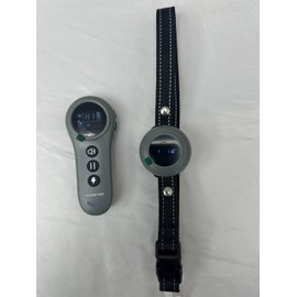 Aniparty 2-in-1 Dog Shock & Bark Collar, 3300FT Remote, IP67 Waterproof, 5 Adjustable Sensitivity, Rechargeable for Small (Grey)