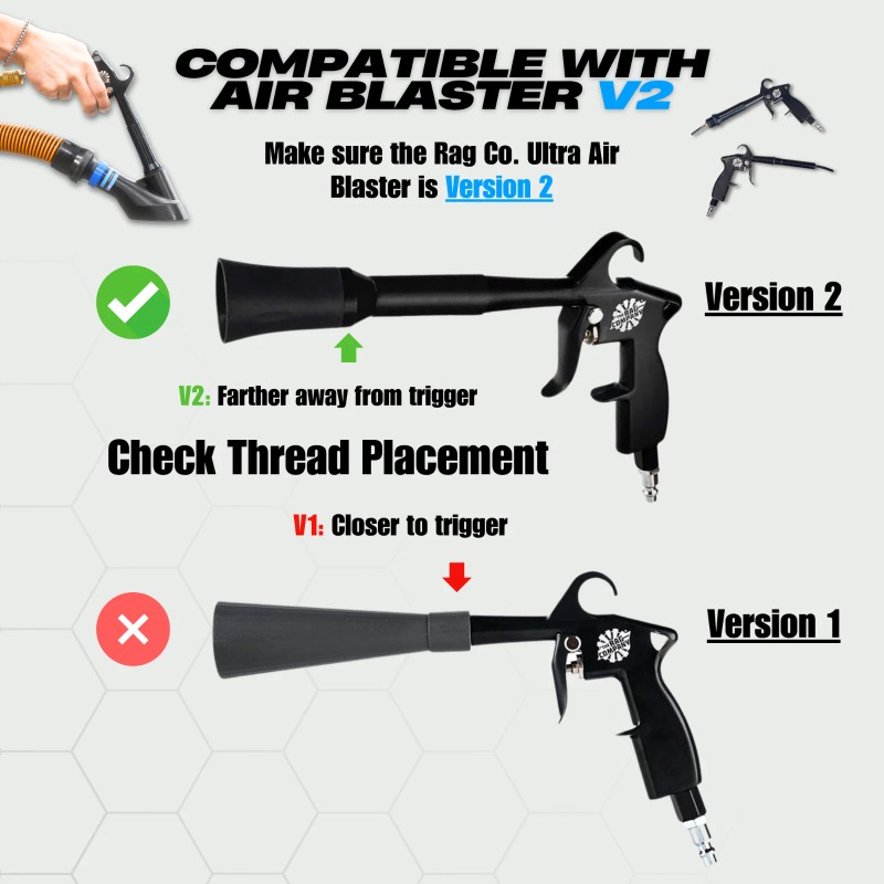 Detail Demon Vacuum + Air Attachment for The Rag Company