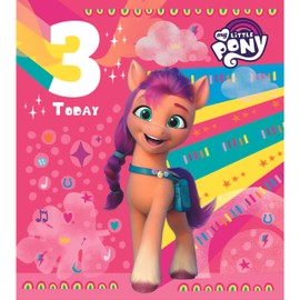 Danilo Cards My Little Pony Age 3 Birthday Card, 7 X 6