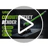 Conduit Bender, 12~14.3mm（9/16in）- Adjustable Offset for Flexible & Precise Bends,