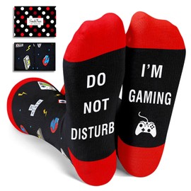 sockfun Gaming Socks for Men - Gaming Stocking Stuffers, Video Game Gift for Husband