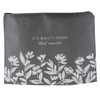 Karma Recycled Carry All, Travel Makeup Bag, Toiletry Bag for
