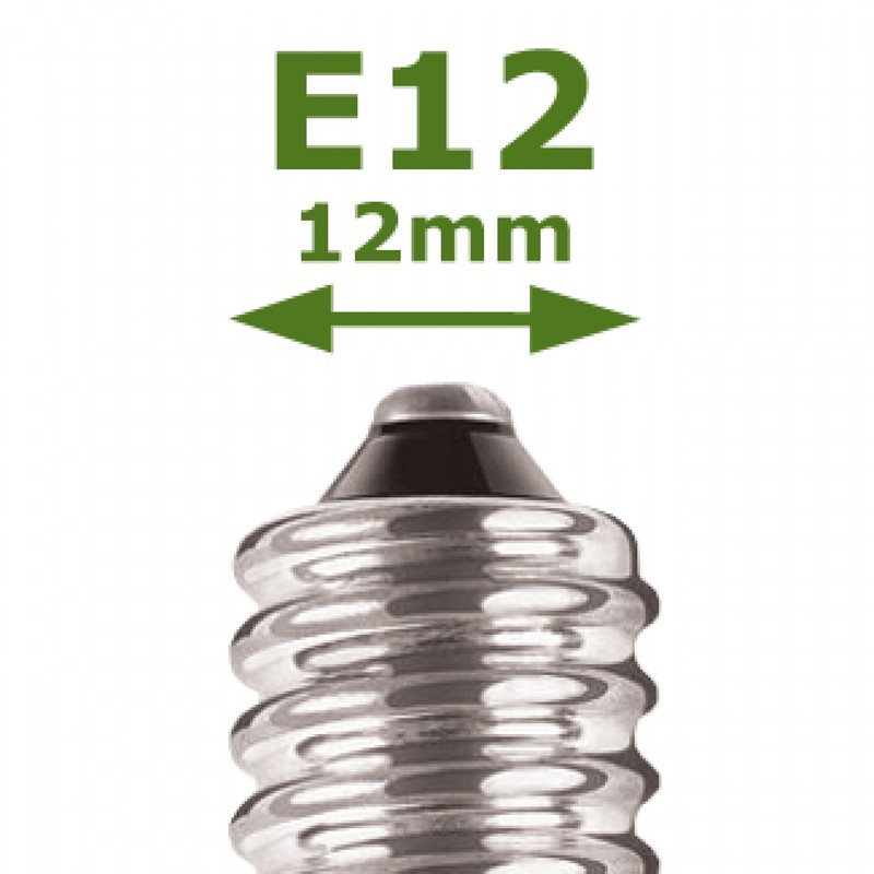 125481000 240v 12w E12 Pygmy Bulb