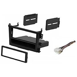 ASC Car Stereo Install Dash Kit and Wire Harness for Installing a Single Din Radio for 2000 2001 2002 2003 Acura CL, 1999-2003 Acura TL