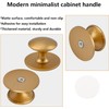 MOROBOR Adhesive Cabinet Knobs, 4pcs Self-Stick Instant Kitchen Cabinet Knobs