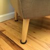 "Super Sliders 1" Round Self-Stick Formed Felt Furniture Pads with