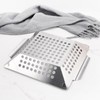 AIMALL 8 Inch Small BBQ Grill Basket, Stainless Steel Barbecue