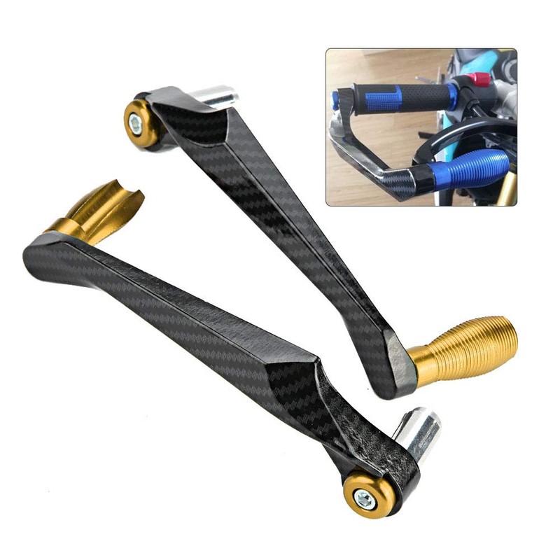 Akozon 7/8inch Universal 22MM CNC Handlebar Protector Brake Clutch Protector