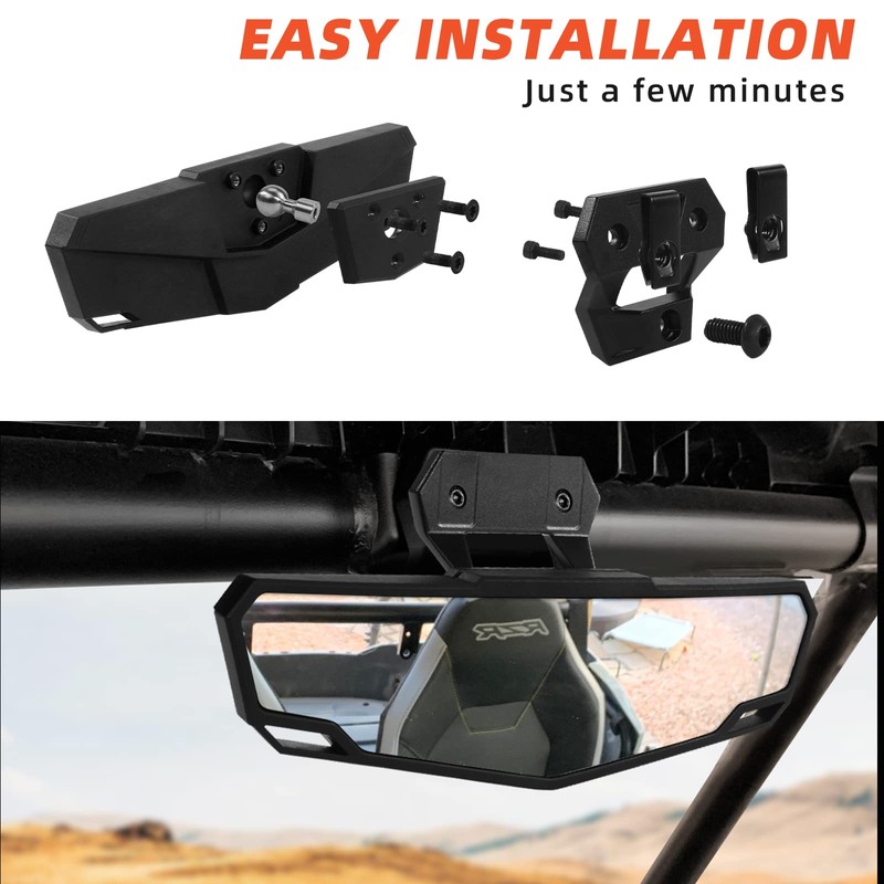 RZR PRO XP Rear View Mirror, Esploratori UTV Center Race