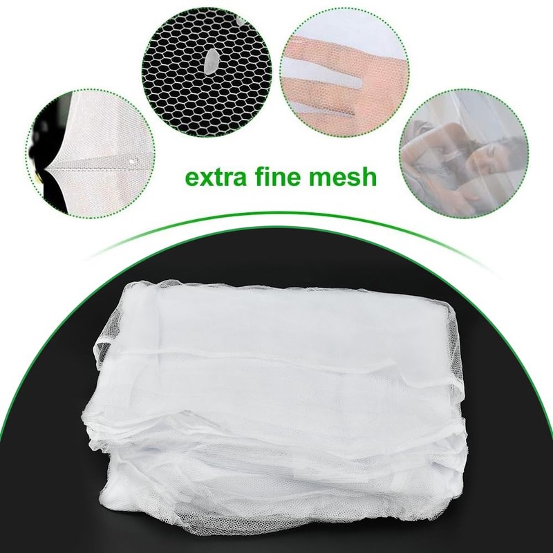 BUZIFU Mosquito Net Double Beds 200 x 200 x 180