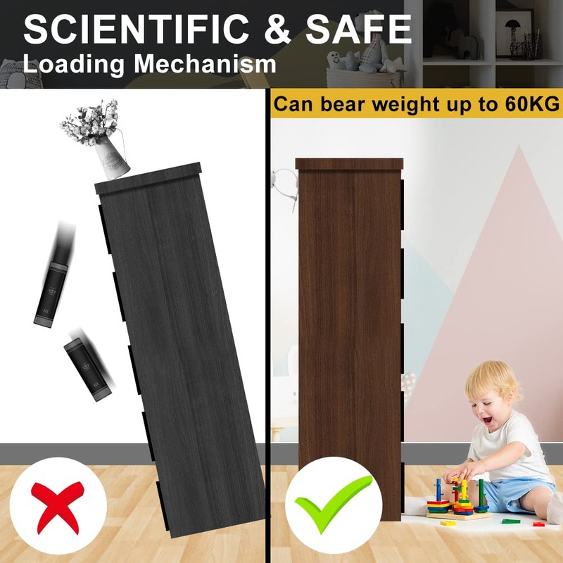 Furniture Straps, 8 Pack Anti-Tip Furniture Straps Kit Furniture Wall