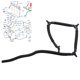 BIAREN Fuel Leak Off Pipe For Ford Focus Mk2 C-Max Mondeo Mk4 Galaxy S-Max Kuga 2.0 Tdci 3M5Q9K022AC 1708234 1574.HL 1574HL