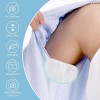 100pcs Almohadillas Para El Sudor Desechables Las Axilas