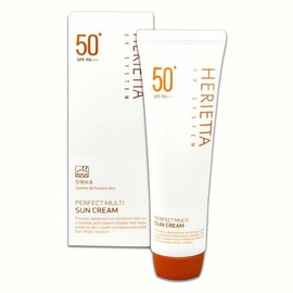 Herrieta Multi Sun Cream 90g Sunscreen Skin Protectant Block Moisturizing Cream Summer Cosmetics Cash on Delivery or Pay upon Order / 헤리에타 멀티 선크림 90g 자외선차단제 피부 보호 제 블록 보습 크림 여름 화장품 착불 또는 주문시 결제