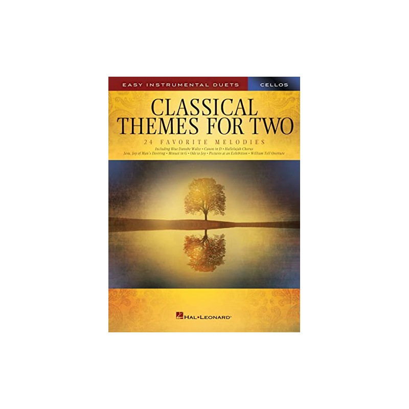 Classical Themes For Two Cello: Easy Instrumental Duets