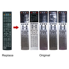 ROLLGAN RAV472 ZA23820 Replacement Remote Control for Yamaha AV Receiver RAV501 ZF26990, RAV505 ZF27030, RAV506 ZF27040, RAV507 ZF27050, HTR-6066, RX-A730 RX-V6 75, TSR-6750, RX-A830, TSR-6750WA