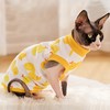 PUMYPOREITY Sphynx Cat Clothes - Stretchy Sweater, Soft Shirt, Pullover