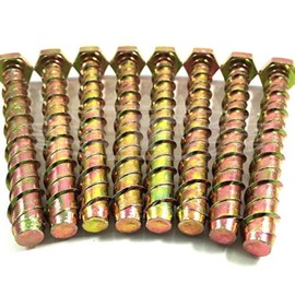 8, M8 x 75 Genuine Thunderbolt Masonry Concrete Anchor Screw with Hexagonal Head (V35156)