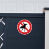 Ambiance Sticker Pipi Dog Sign - Laminated Waterproof & U