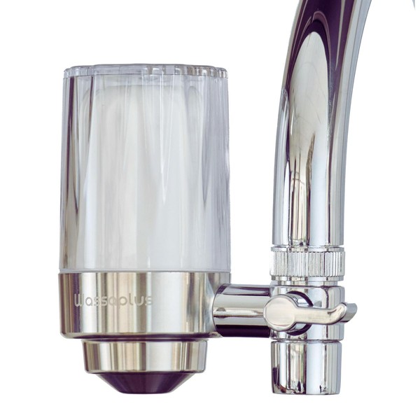 Wassaplus Super Core Water Filter for Stainless Steel Faucet -