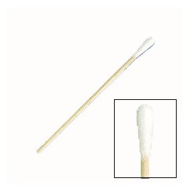 Puritan Cotton Swab, Regular Tip (.625in. L x .188in. D), Wood Shaft, 3in, 1000/Box
