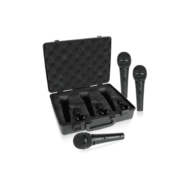 Behringer XM1800S Micrófonos dinámicos e instrumentales cardioides dinámicos (Juego de