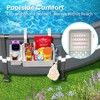 Poolside Storage Basket with Cup Holders – Above Ground Pool