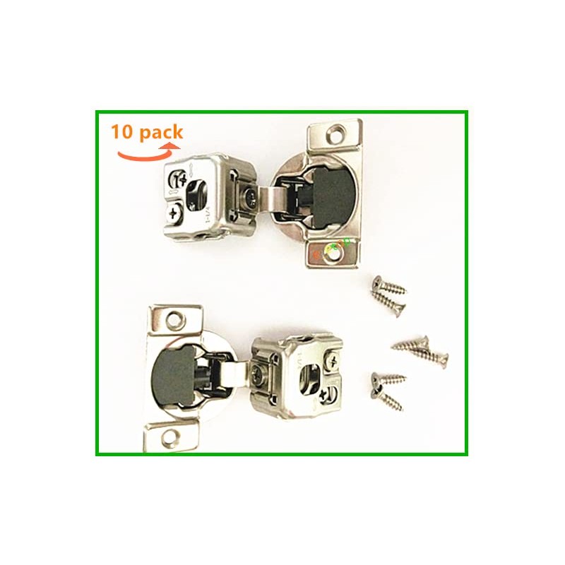 Soft Close 1-1/4" Overlay Cabinet Hinge Cabinet Kitchen Hardware Kitchen