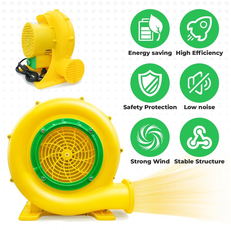 GOFAFALO Bounce House Blower Air Blower for Bounce House Water