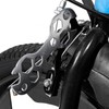 2 pieces conical bicycle keys, 1 piece 8 shaped flower