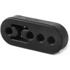 2 x Universal Heavy-Duty Rubber Exhaust Hanger Mount – 4-Hole,