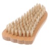 BIUDECO Wooden Nail Art Brush Nail Scrubbing Brush Fingernail Cleaning