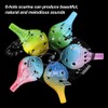 6 Holes Ceramic Ocarina Alto C Simple Starry Style Musical