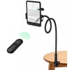 Stouchi Gooseneck Kindle Holder with Remote Page Turner for Bed