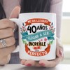 MUGFFINS Taza 40 Cumpleaños -"Me ha llevado 40 años llegar