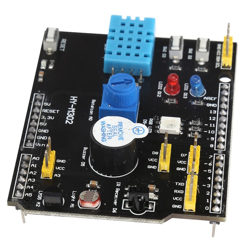 9 in 1 Multifunction Expansion Board Humidity LM35 Temperature Computer