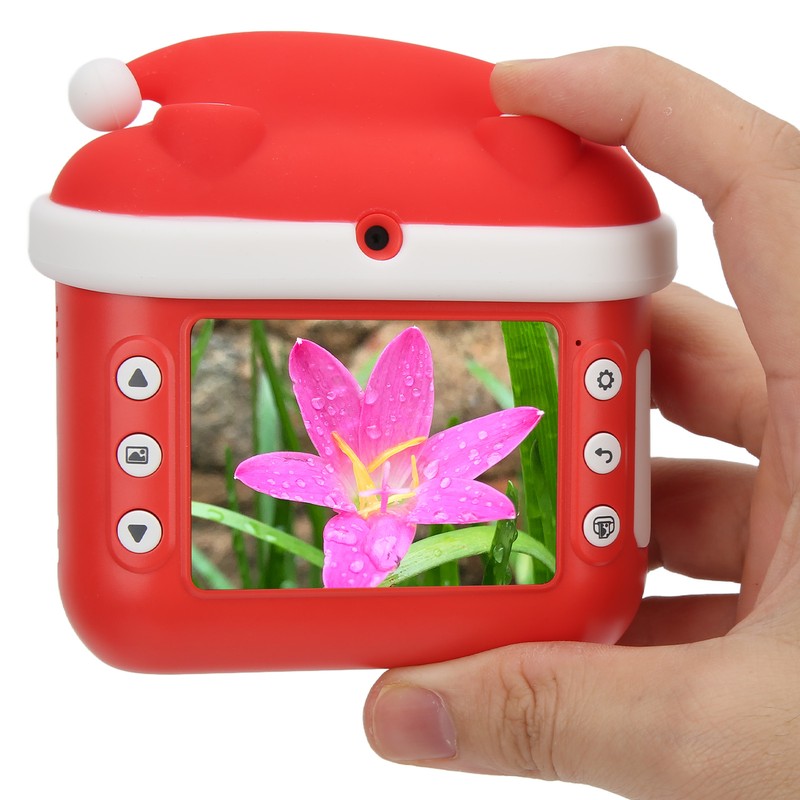 Instant Camera Mini Christmas Style HD Video Recorder Print Digital