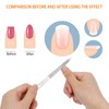 6-Piece Stainless Steel Nail File Set with Cleaner Tip -